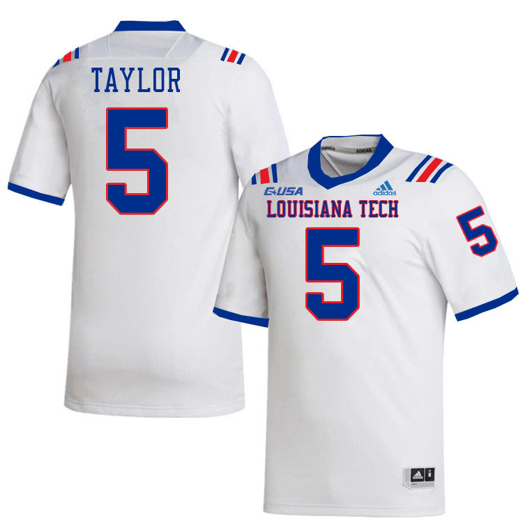 Trent Taylor Louisiana Tech Jersey,LA Tech Bulldogs Football Jerseys,Uniforms,Gears-White